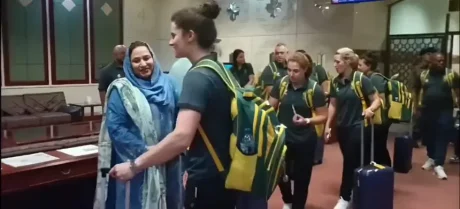 South Africa Women's Team arrives in Lahore for T20I series against Pakistan