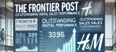 The Frontier Post honored for exceptional digital sales performance for H&M