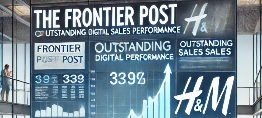 The Frontier Post honored for exceptional digital sales performance for H&M