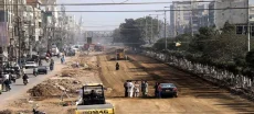 repairing Karachi's damaged roads