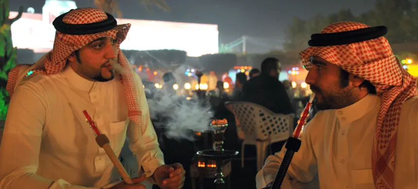 Celebrating Saudi National Day with Shisha and Song Festivities