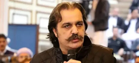 A non-bailable arrest warrant has been issued for Ali Amin Gandapur