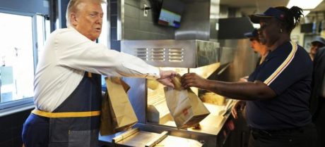 Donald-Trump's-McDonald's-visit-sparks-controversy-over-staging-claim