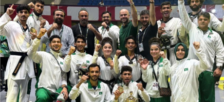 Pakistan Taekwondo Team Creates History with Championship Victory