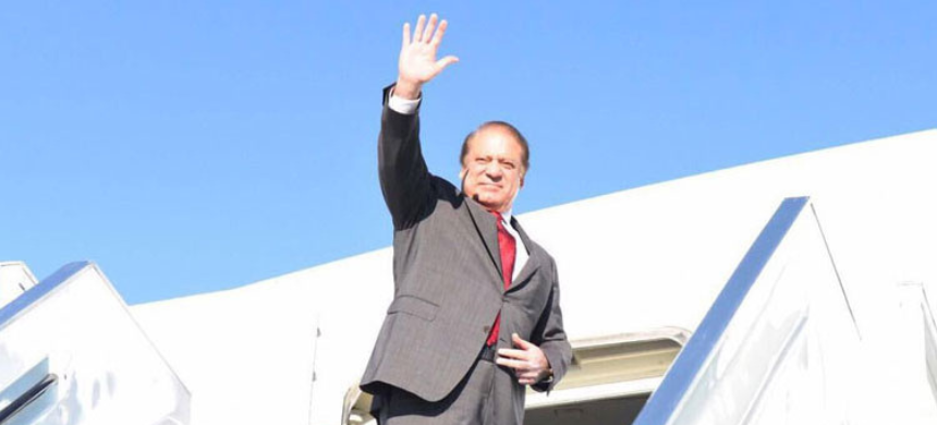 Nawaz Sharif sets off for London, kicking off a multi-country tour