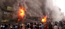 Ghariyali Building Fire in Saddar Controlled, Five Rescued