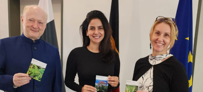 Saba Qamar Holds Meeting with German Consul General to Address Children's Rights