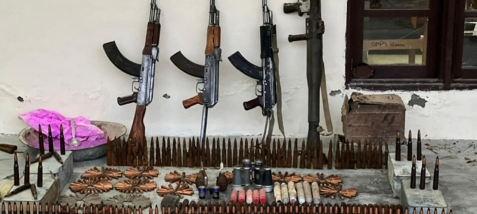 Security Forces Recover Illegal Weapons in Kurram District Operation