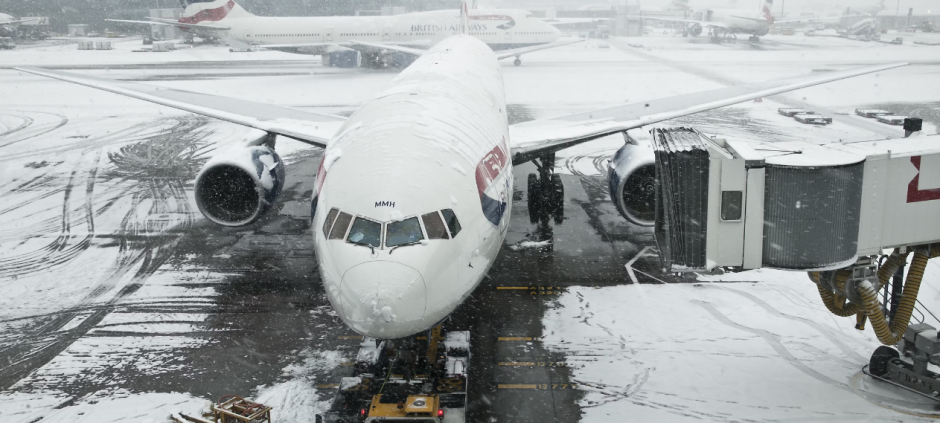 Severe Winter Weather Disrupts Air Travel and Transportation Across Europe