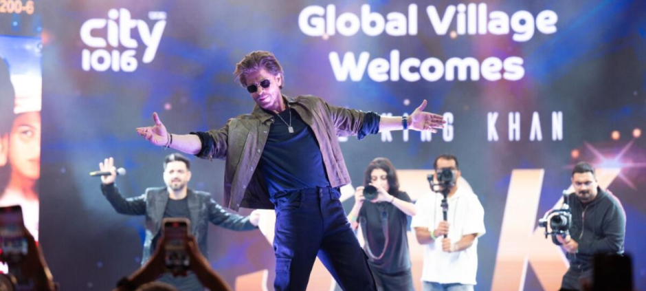 Shah Rukh Khan Wows Fans at Dubai's Global Village Event