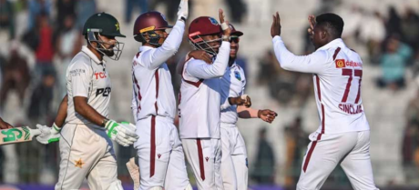 West Indies Secure Historic Test Victory Over Pakistan After 35 Years, Level the Series