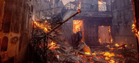 California Wildfires Claim 5 Lives, Threaten Iconic LA Landmarks in Devastating Blaze