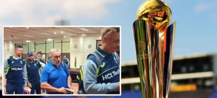 Champions Trophy 2025 Australian Cricket Team Arrives in Pakistan