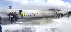 Delta Airline Crash at Snowy Toronto Airport Results in Multiple Passenger Injuries