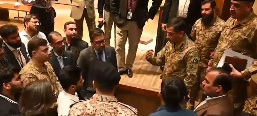 DG ISPR Hosts Exclusive Session with IBA Karachi Students