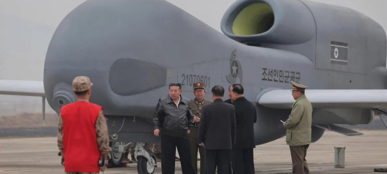 Kim Jong Un Oversees Testing of AI-Equipped Drones, Boosting North ...