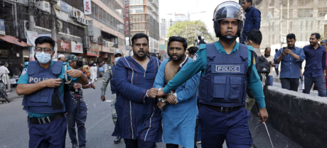 Bangladesh police deploy tear gas to disperse Hizbut Tahrir march
