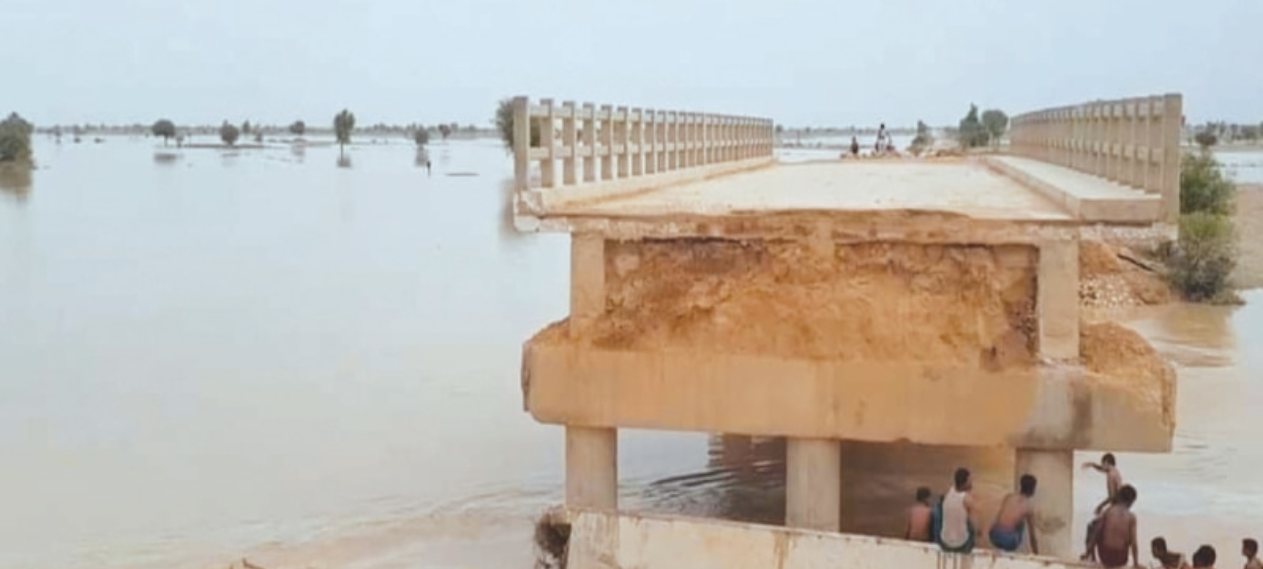 Collapsed Bridge in Dadu Raises Alarms Over Neglected Infrastructure ...