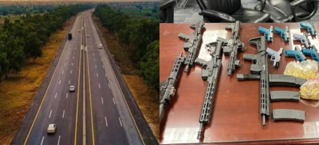 Illegal Weapons Smuggling Foiled on Motorway