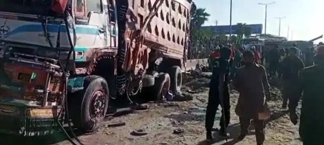 Speeding Dumper Crash Kills Five Near Lahore Bus Stop, Raises Road Safety Concerns