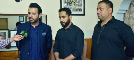 Tributes Paid to Martyrs of Ma’rka-e-Haq by Barrister Danyal Chaudhry