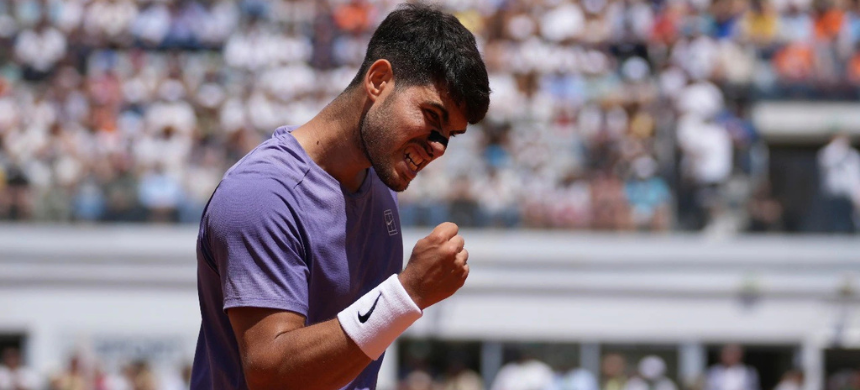 Alcaraz Reaches First-Ever Italian Open Final After Hard-Fought Win Over Musetti