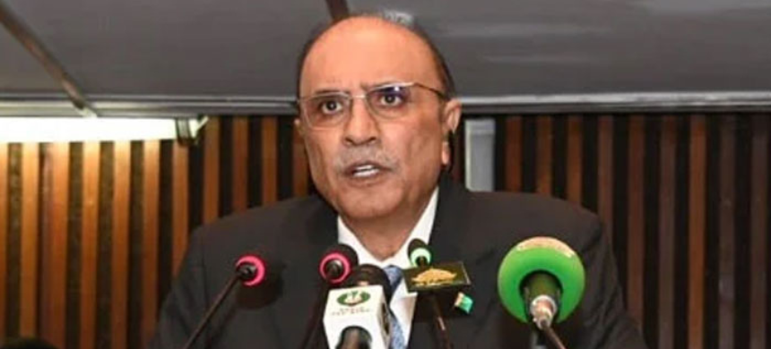 President Zardari Says Pakistan’s Existence Guarantees Survival of All Political Parties