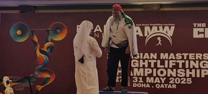 Pakistan Secures Second Gold at Asian Masters Weightlifting Championship