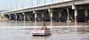 India Trapped by Chenab River Surge as Flood Alert Issued in Akhnoor; Evacuations Underway