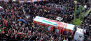 Iran Holds Mass Funeral for Top Commanders Killed in Israeli Strikes