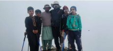 Four Young Children Make History Climbing Lal Batti Peak Neelum Valley (1)