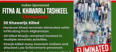 Pakistan Stops Indian-Backed Militants from Crossing Afghan Border