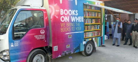 Peshawar Launches Mobile Library to Promote Reading Culture