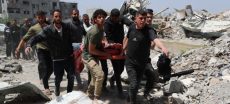 54 dead in latest Israeli air raids and starvation-related attacks.