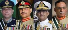 Armed Forces Chiefs Honor Quaid-E-Azam’s Visionary Leadership