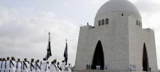 Independence Day Guard Change Ceremonies Held at Quaid and Iqbal Mausoleums