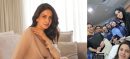 Saba Qamar Back on Set After Recovery