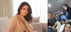 Saba Qamar Back on Set After Recovery
