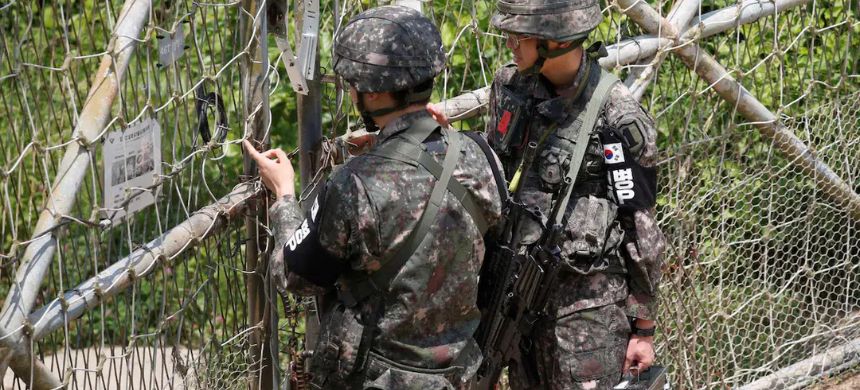 South Korea Fires Warning Shots After North Korean Troops Cross Border
