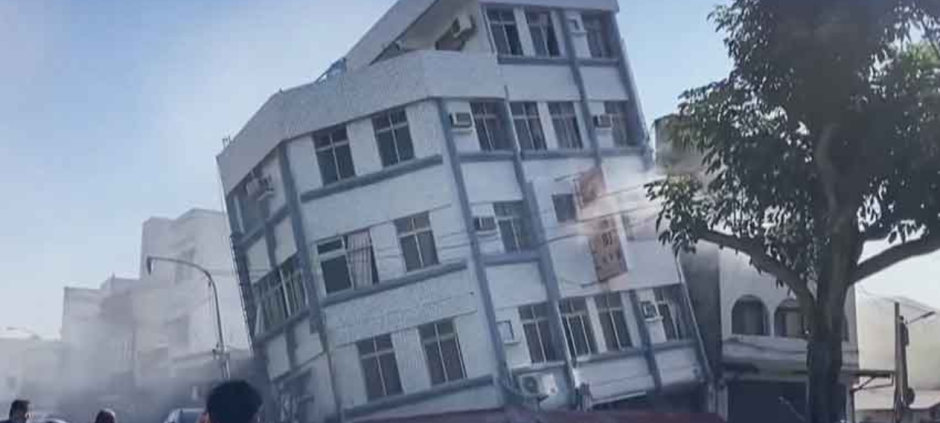 Strong 6.2 Magnitude Earthquake Strikes Eastern Taiwan Region