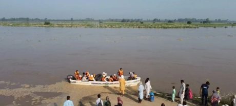 Sutlej River Floods Submerge 72 Villages In Kasur Region