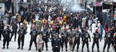 Tight Security Arrangements for Chehlum of Hazrat Imam Hussain Today
