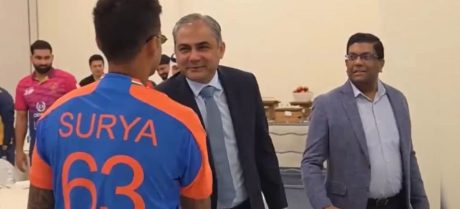 Indian Captain Criticized for Shaking Hands with Mohsin Naqvi