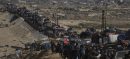 Thousands Flee Gaza City As Israeli Airstrikes Leave 91 Dead