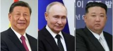 Xi hosts Putin, Kim in Beijing for a powerful show of unity