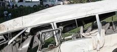 21 children injured in Sheikhupura school bus accident