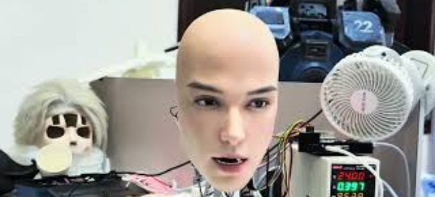Chinese Robot Head Appears So Human It Feels Almost Creepy