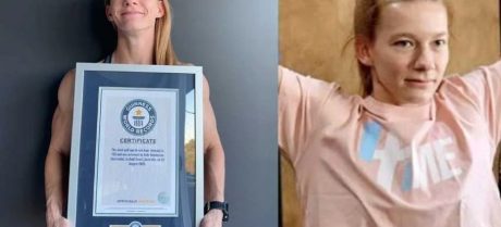 Female Police Officer Breaks Pull-Up World Record With 733 Reps
