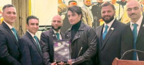 Ali Zafar Honored as Cultural Icon by NYPD and PALS in New York