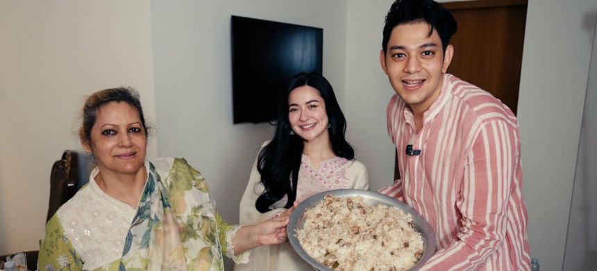 Hania Aamir Charms Bangladesh with Heartfelt Moments at YouTuber’s Jome